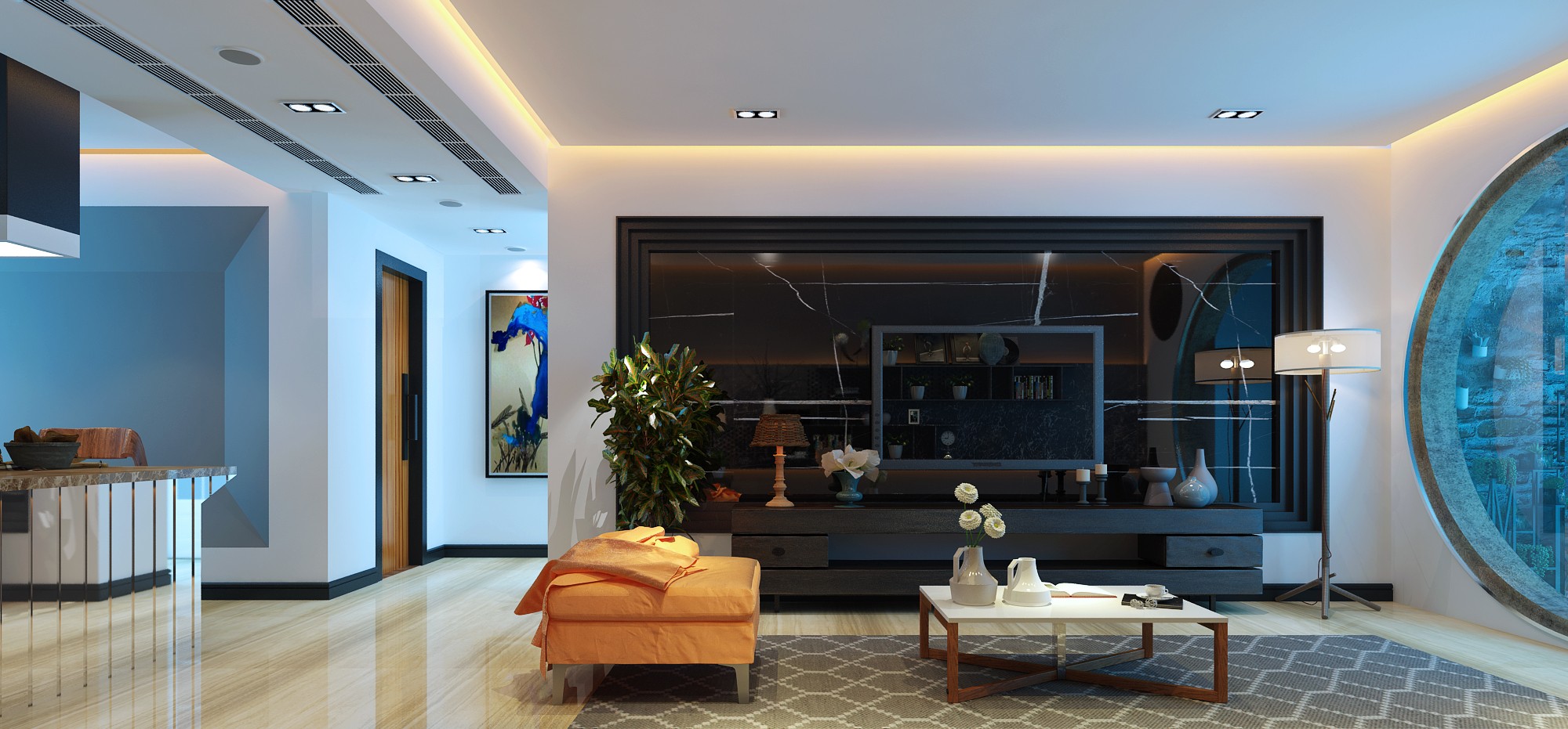 85㎡新中式loft